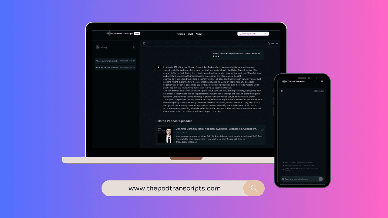 Pod Transcripts AI Chatbot Application